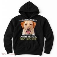 Labrador Retriever Yellow Lab Professional Human Trainer Hoodie thumb 0