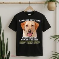 Labrador Retriever Yellow Lab Professional Human Trainer T-Shirt thumb 2