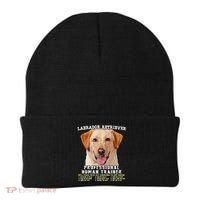 Labrador Retriever Yellow Lab Professional Human Trainer Beanie thumb 0