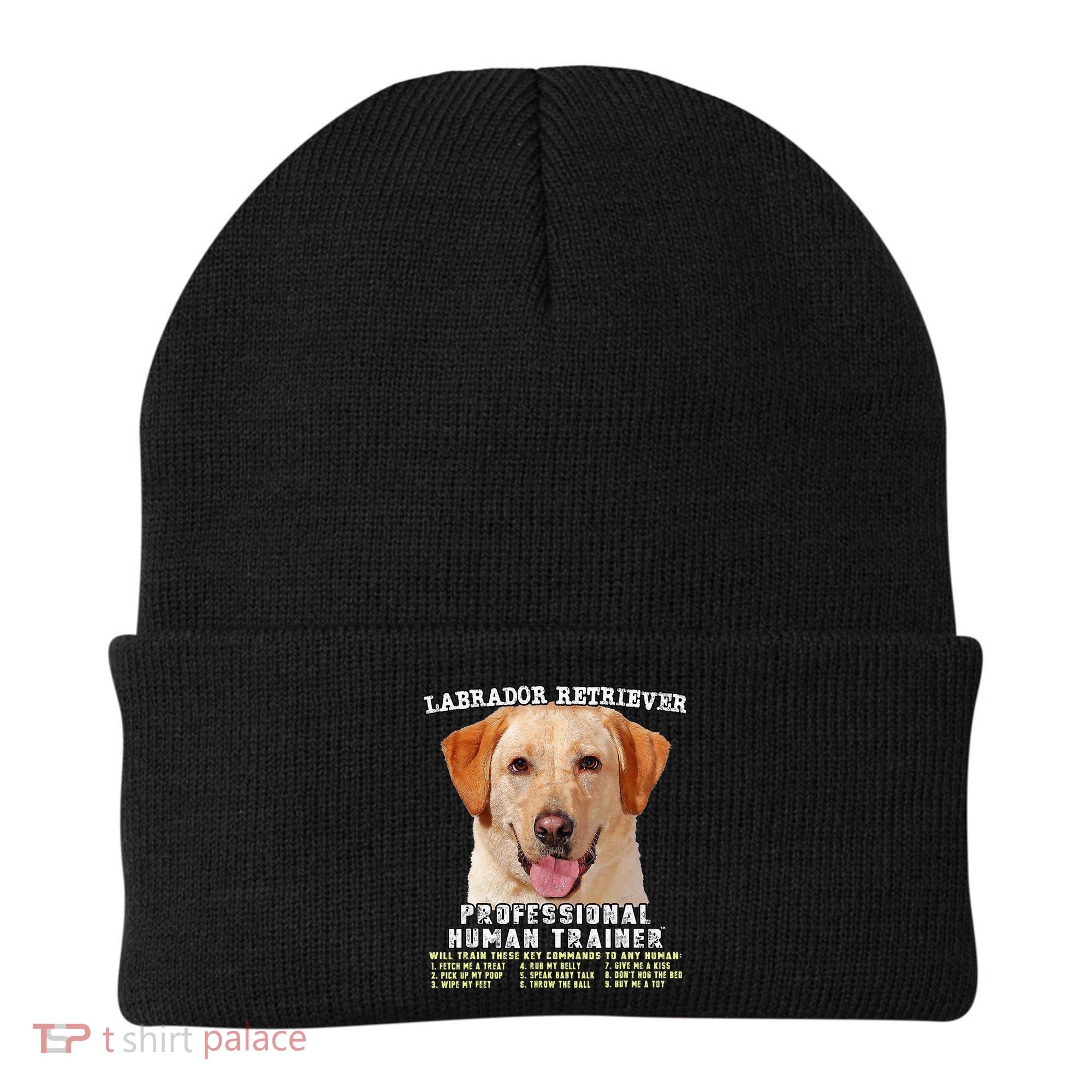 Labrador Retriever Yellow Lab Professional Human Trainer Beanie