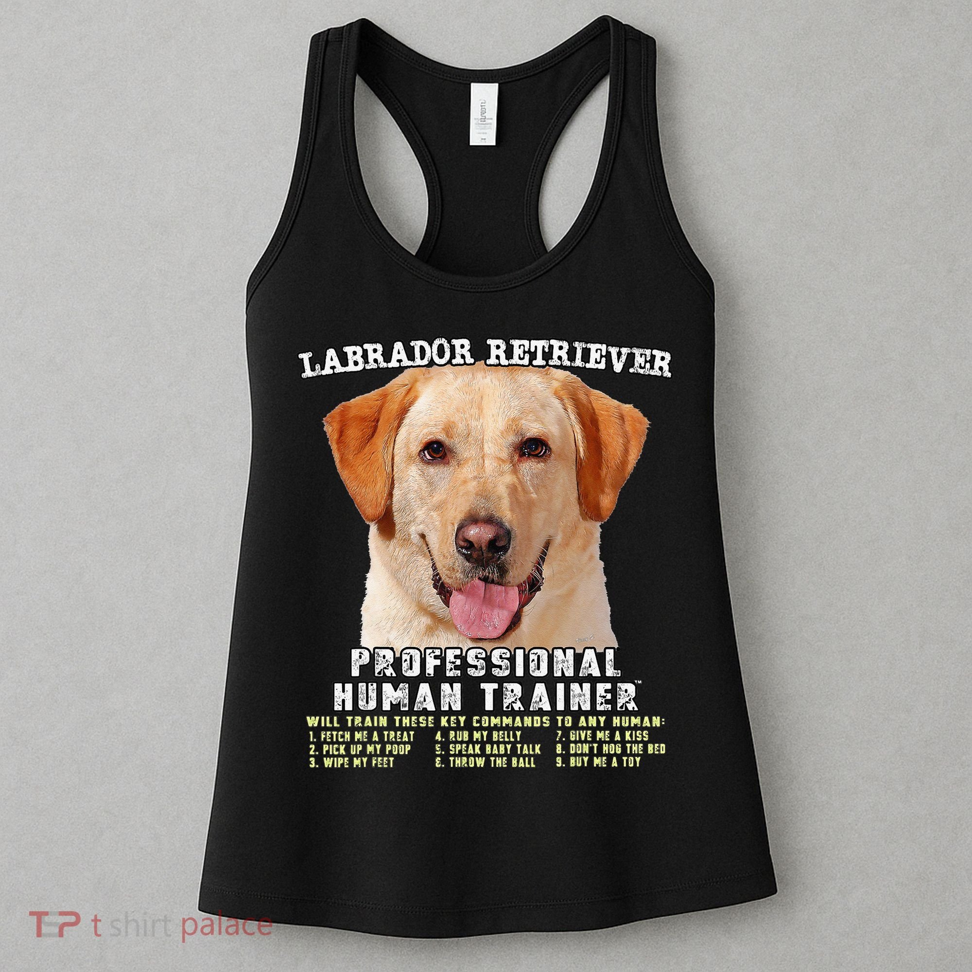 Labrador Retriever Yellow Lab Professional Human Trainer Women's Tank Top