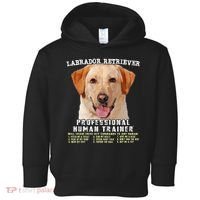 Labrador Retriever Yellow Lab Professional Human Trainer Toddler Hoodie thumb 0