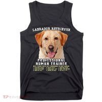 Labrador Retriever Yellow Lab Professional Human Trainer Tank Top thumb 0