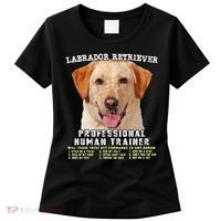 Labrador Retriever Yellow Lab Professional Human Trainer Women's T-Shirt thumb 0