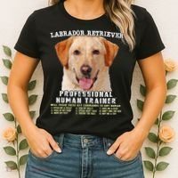 Labrador Retriever Yellow Lab Professional Human Trainer Women's T-Shirt thumb 2