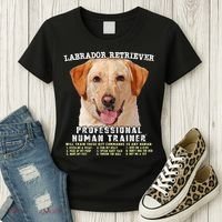 Labrador Retriever Yellow Lab Professional Human Trainer Women's T-Shirt thumb 3
