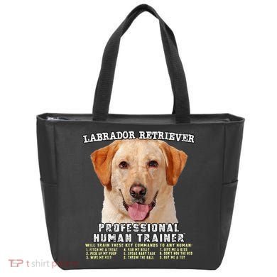Labrador Retriever Yellow Lab Professional Human Trainer Tote Bag