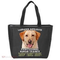 Labrador Retriever Yellow Lab Professional Human Trainer Tote Bag thumb 0
