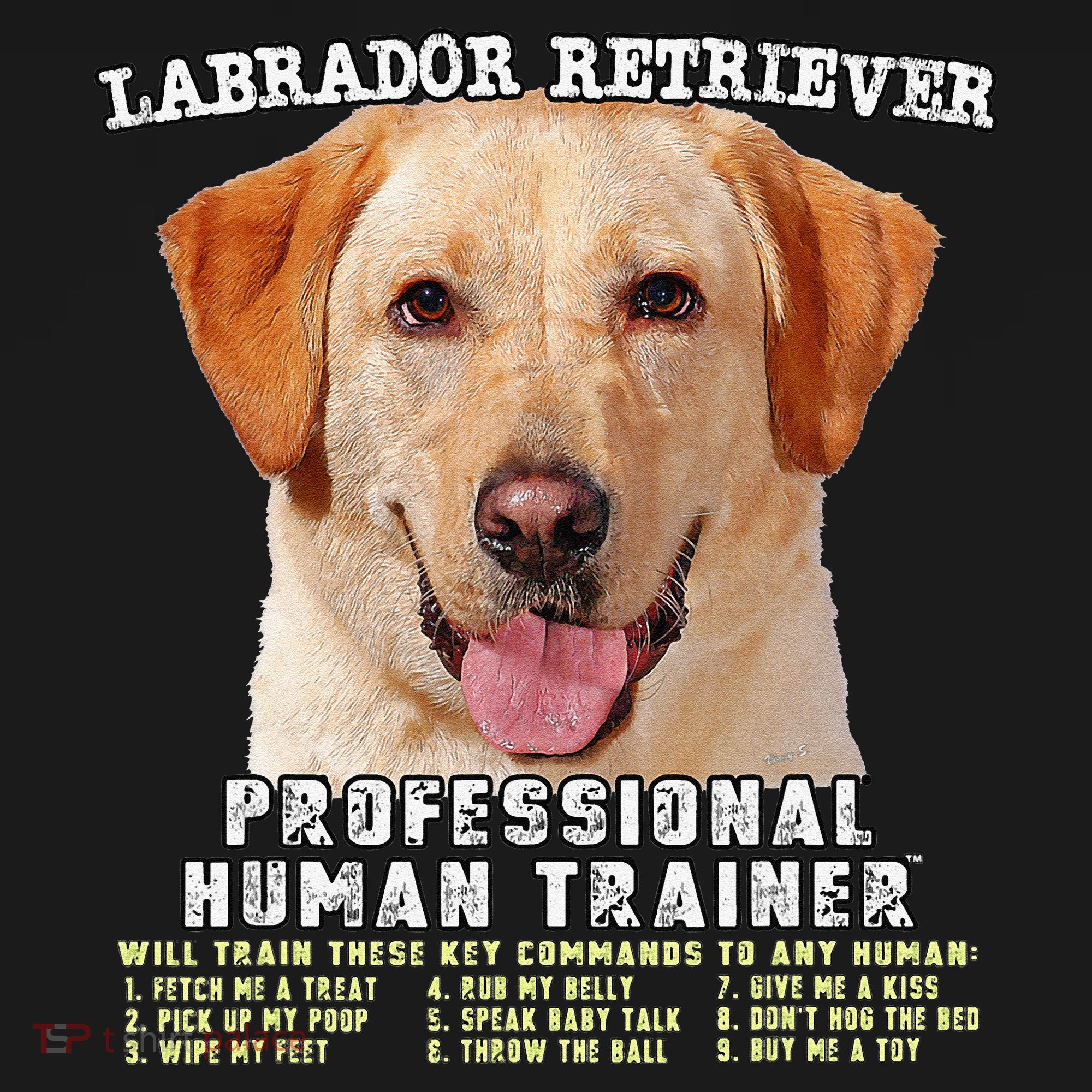 Labrador Retriever Yellow Lab Professional Human Trainer Tote Bag