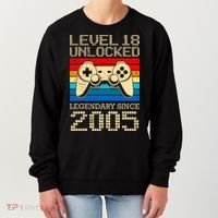Legendary Since 2005 18 Years 18th Birthday Women's Sweatshirt thumb 0