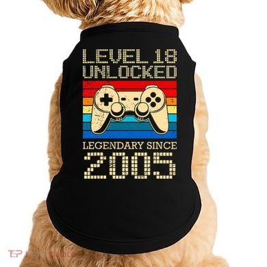 Legendary Since 2005 18 Years 18th Birthday Doggie Tank