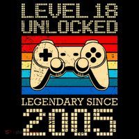 Legendary Since 2005 18 Years 18th Birthday Coffee Mug thumb 5