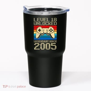 Legendary Since 2005 18 Years 18th Birthday Tumbler