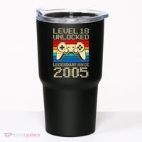 Legendary Since 2005 18 Years 18th Birthday Tumbler thumb 0