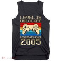 Legendary Since 2005 18 Years 18th Birthday Tank Top thumb 0