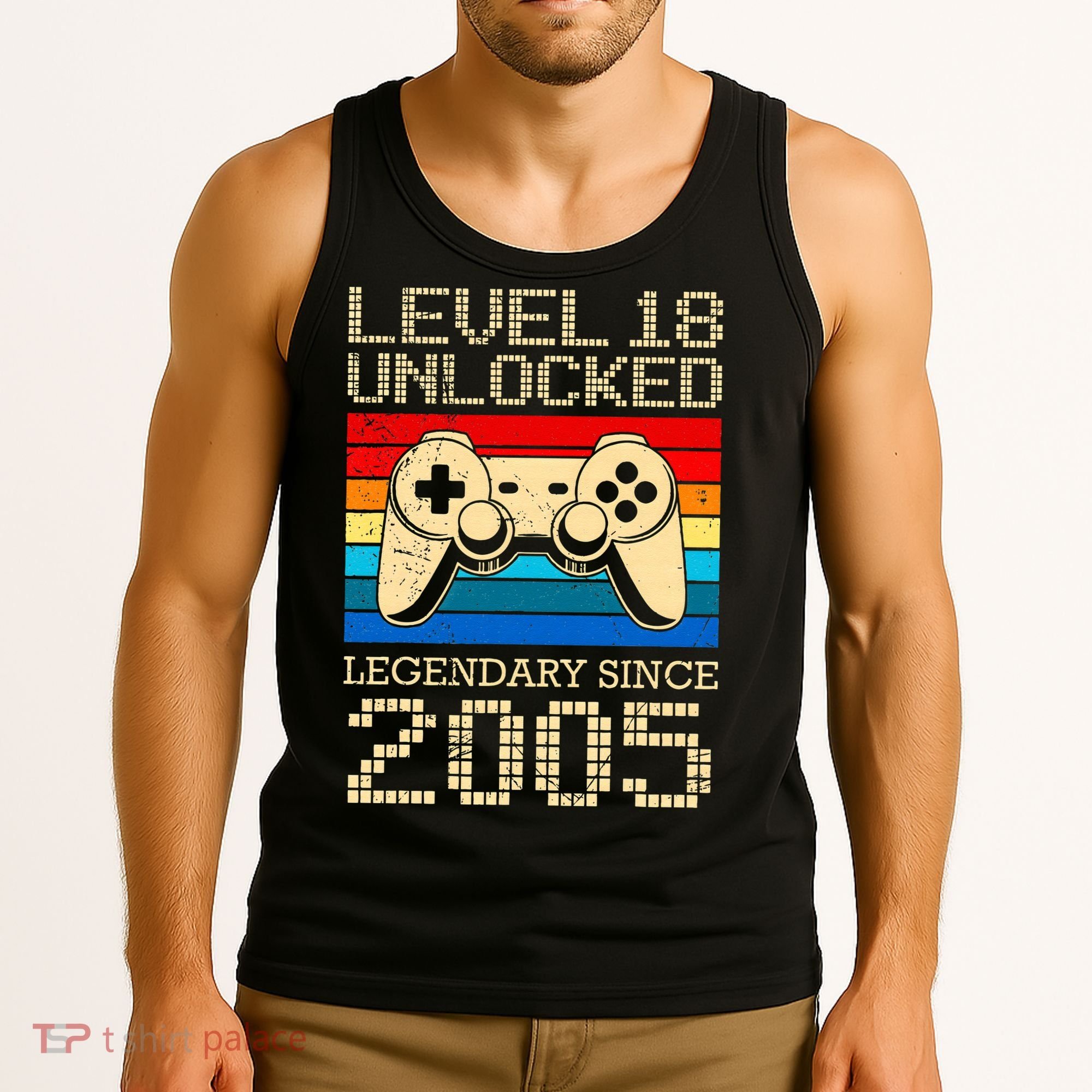 Legendary Since 2005 18 Years 18th Birthday Tank Top