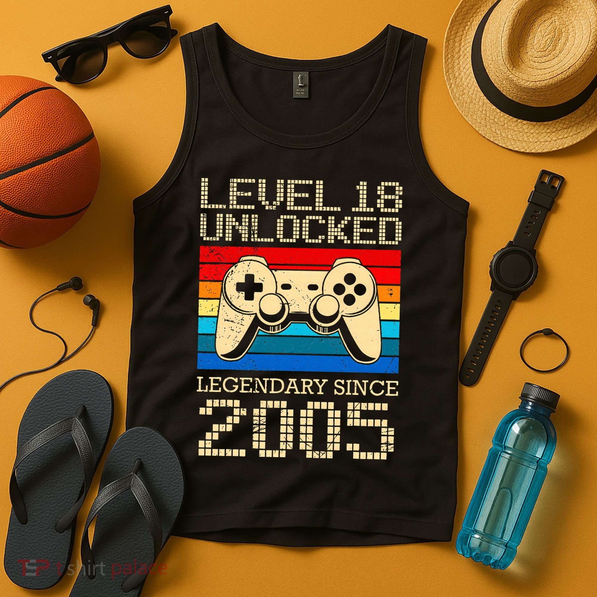 Legendary Since 2005 18 Years 18th Birthday Tank Top
