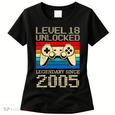 Legendary Since 2005 18 Years 18th Birthday Women's T-Shirt