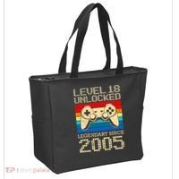 Legendary Since 2005 18 Years 18th Birthday Tote Bag thumb 2