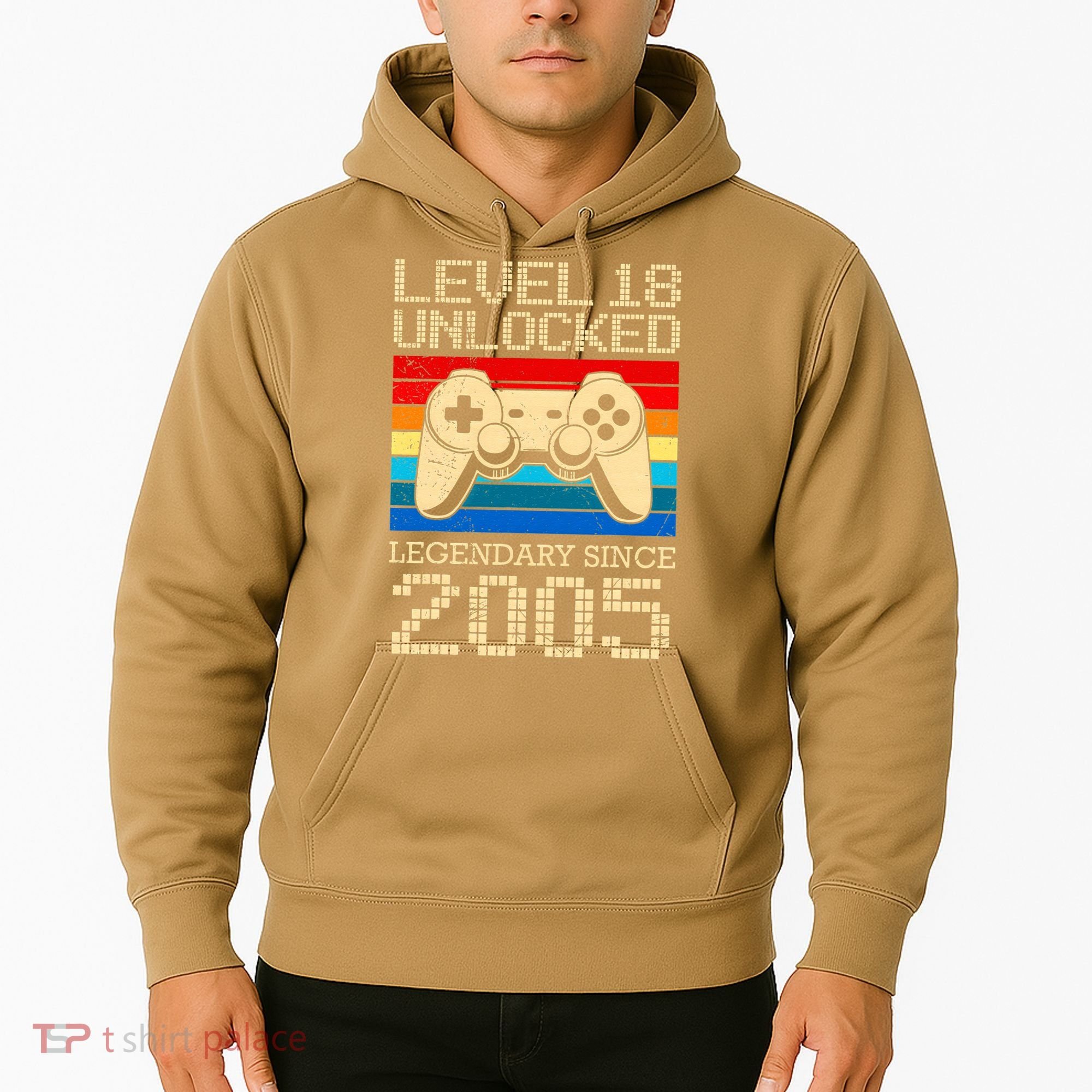 Legendary Since 2005 18 Years 18th Birthday Hoodie