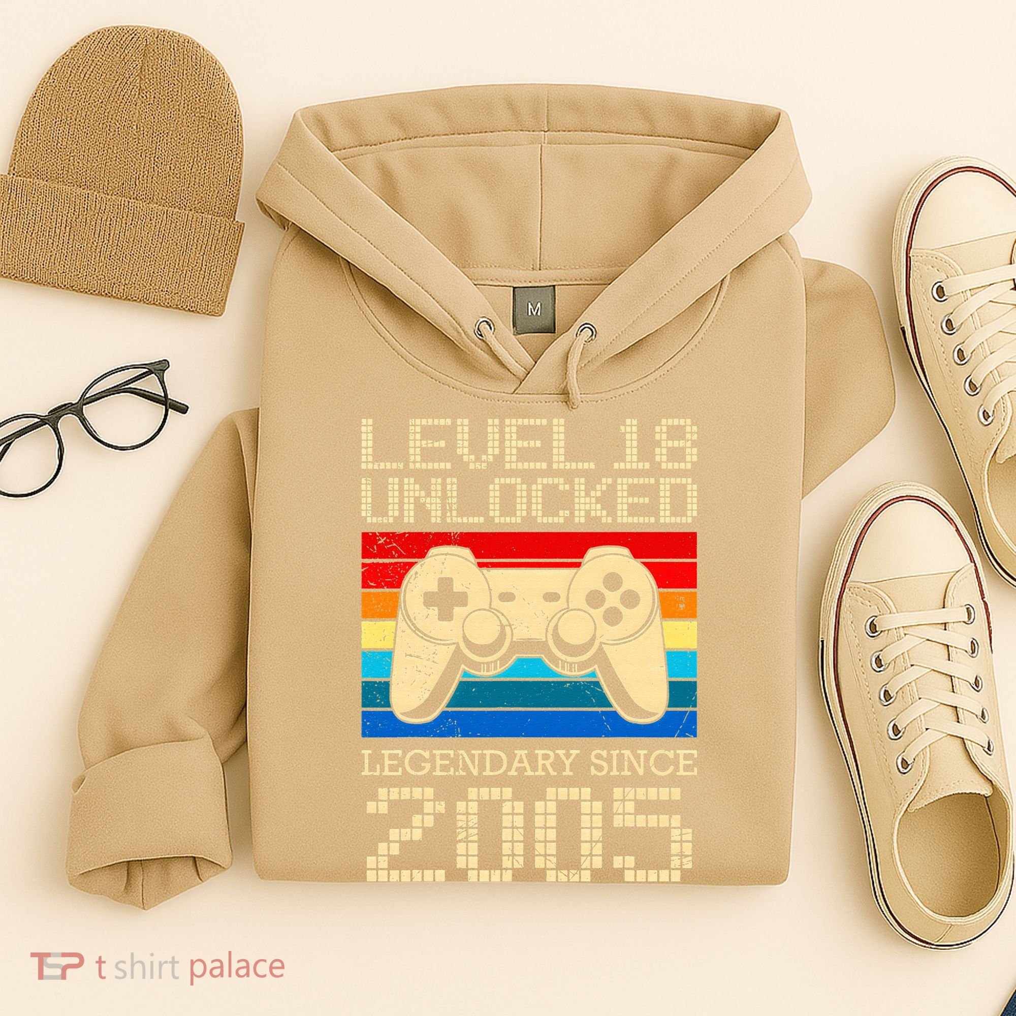 Legendary Since 2005 18 Years 18th Birthday Hoodie
