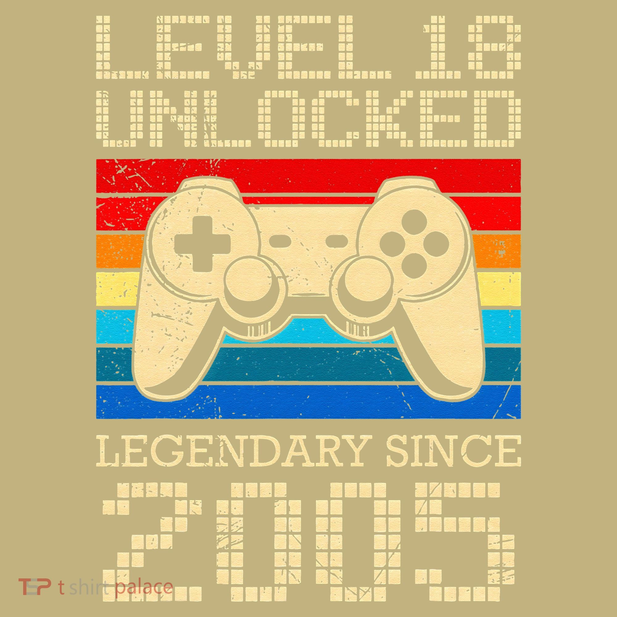 Legendary Since 2005 18 Years 18th Birthday Long Sleeve Shirt