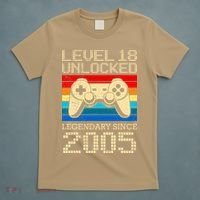 Legendary Since 2005 18 Years 18th Birthday T-Shirt thumb 5