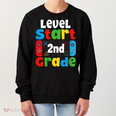 Level Start 2nd Grade Gaming Women's Sweatshirt
