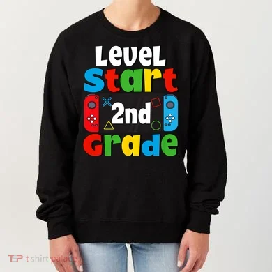Level Start 2nd Grade Gaming Women's Sweatshirt