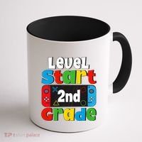 Level Start 2nd Grade Gaming Coffee Mug thumb 1