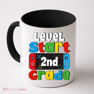 Level Start 2nd Grade Gaming Coffee Mug
