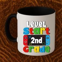 Level Start 2nd Grade Gaming Coffee Mug thumb 2