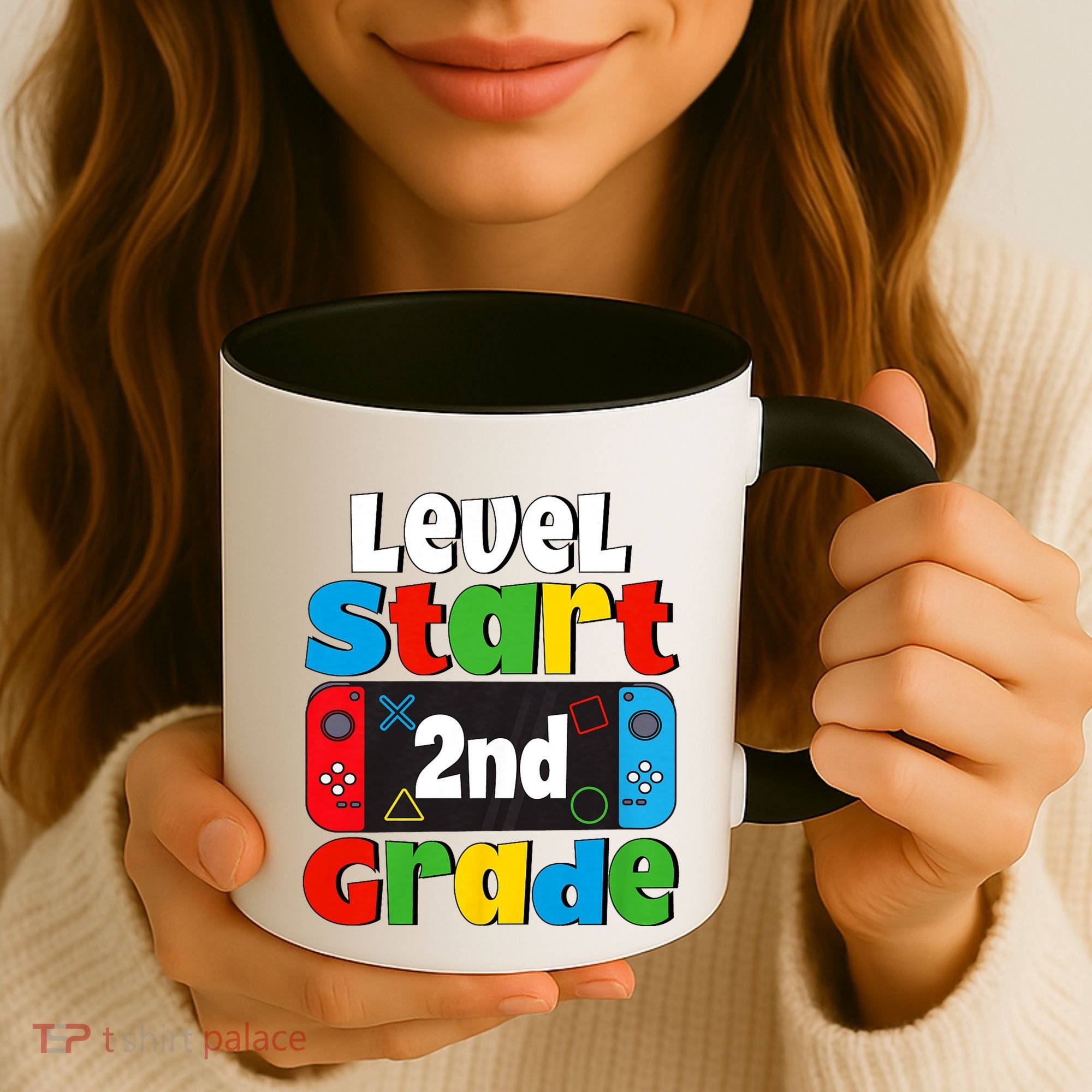 Level Start 2nd Grade Gaming Coffee Mug