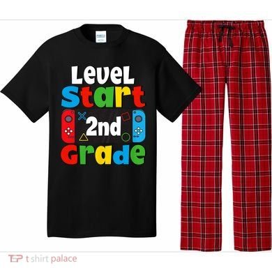 Level Start 2nd Grade Gaming Pajama Set