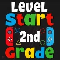 Level Start 2nd Grade Gaming Ornament thumb 1
