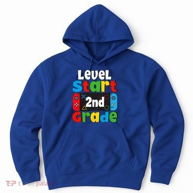 Level Start 2nd Grade Gaming Hoodie