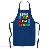 Level Start 2nd Grade Gaming Apron thumb 0