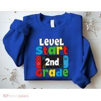 Level Start 2nd Grade Gaming Sweatshirt thumb 2