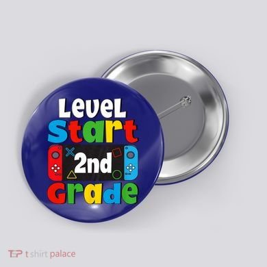 Level Start 2nd Grade Gaming Button