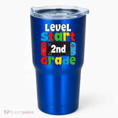 Level Start 2nd Grade Gaming Tumbler