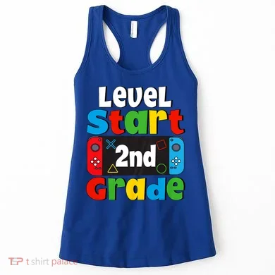 Level Start 2nd Grade Gaming Women's Tank Top