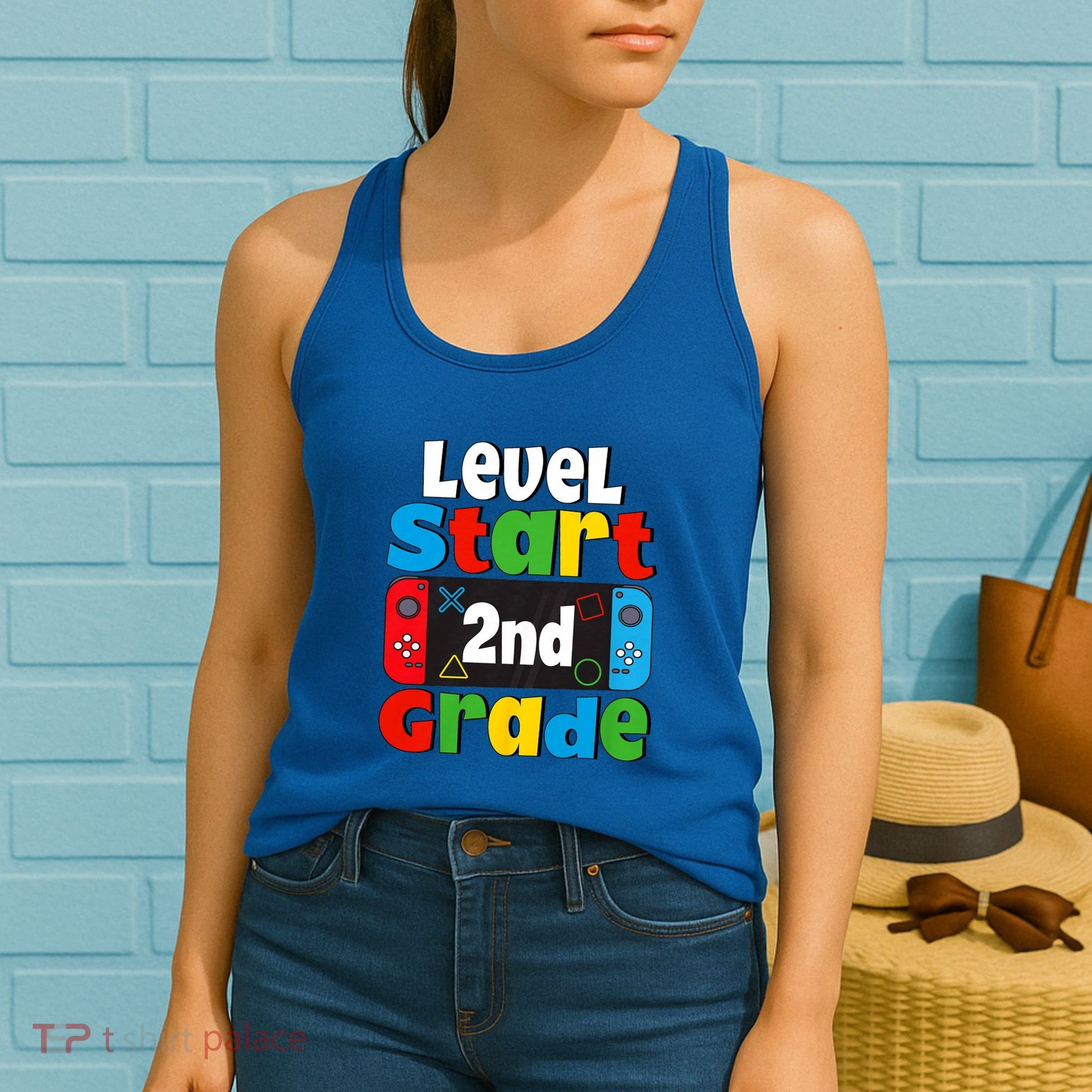 Level Start 2nd Grade Gaming Women's Tank Top