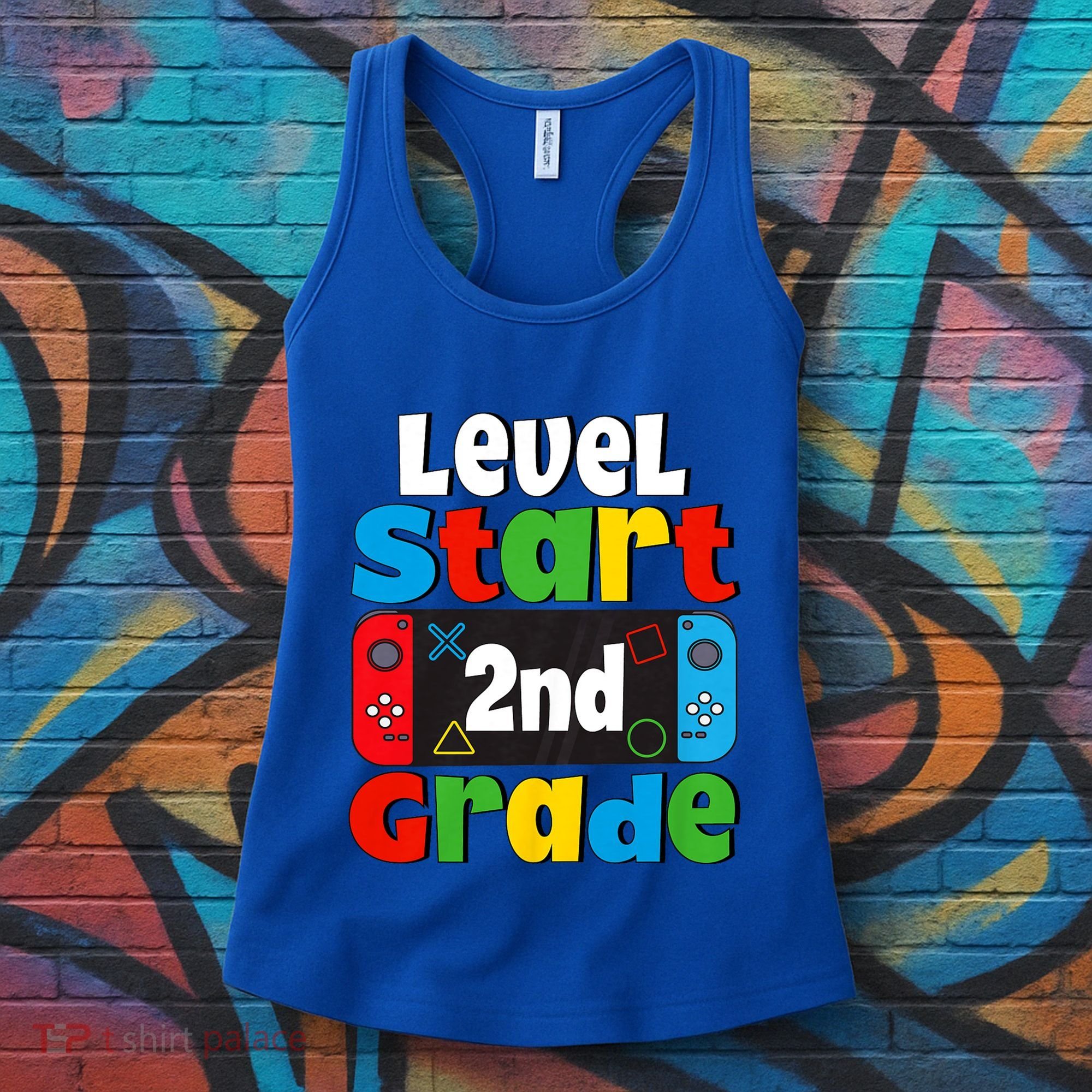 Level Start 2nd Grade Gaming Women's Tank Top