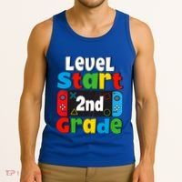 Level Start 2nd Grade Gaming Tank Top thumb 3