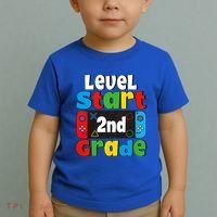 Level Start 2nd Grade Gaming Toddler T-Shirt thumb 2