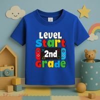 Level Start 2nd Grade Gaming Toddler T-Shirt thumb 3