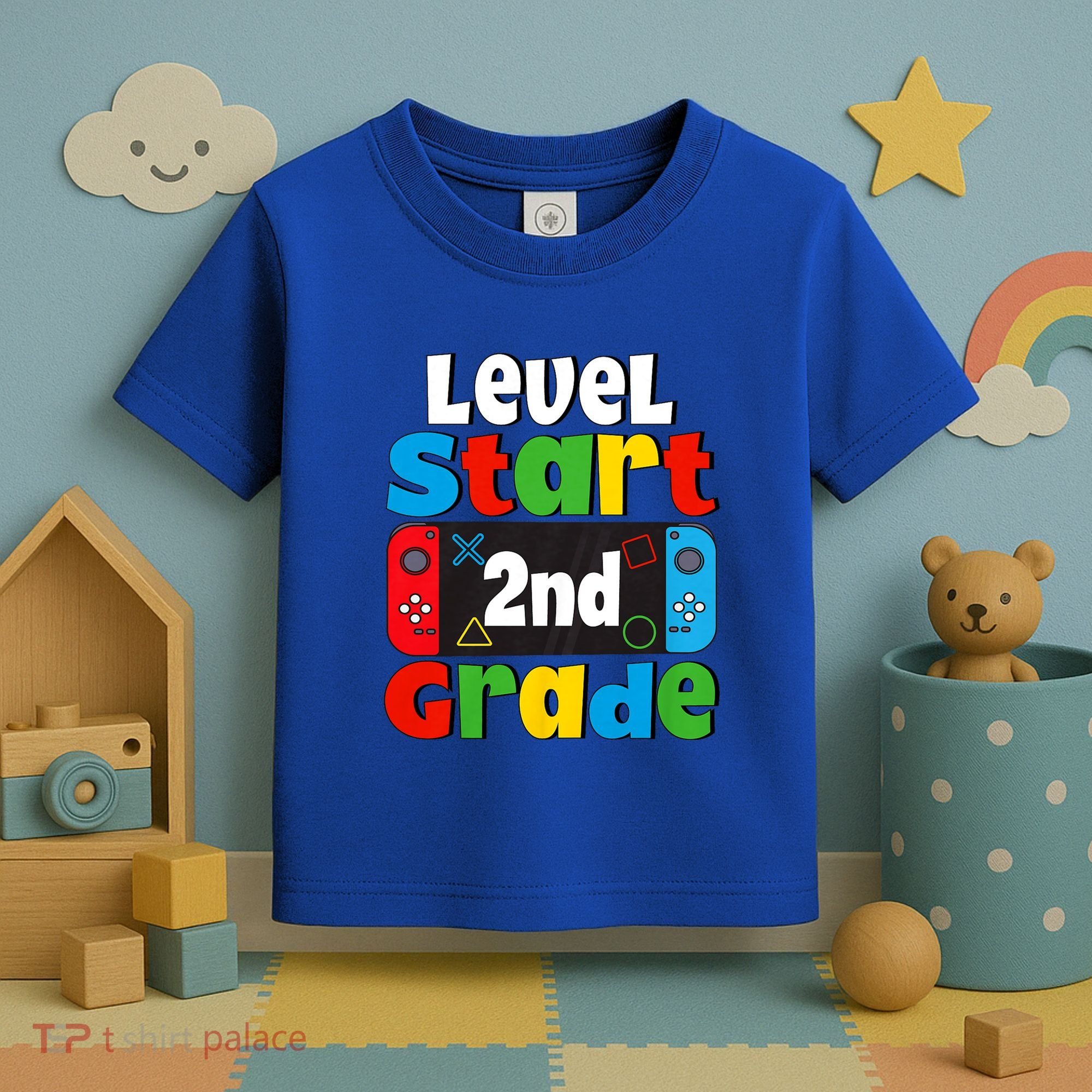 Level Start 2nd Grade Gaming Toddler T-Shirt