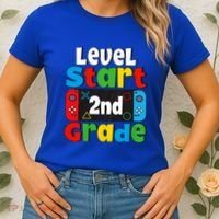 Level Start 2nd Grade Gaming Women's T-Shirt thumb 2