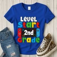 Level Start 2nd Grade Gaming Women's T-Shirt thumb 3