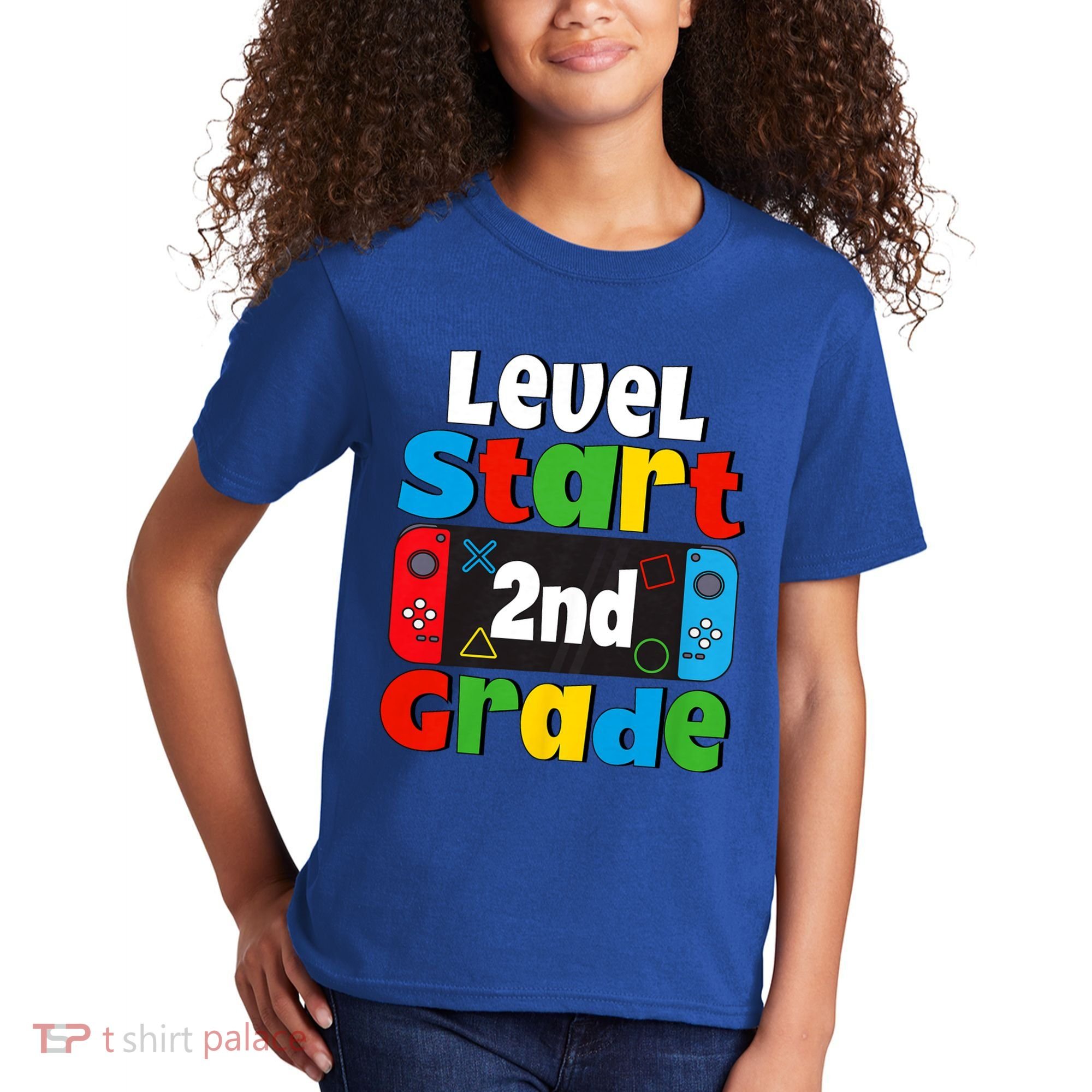 Level Start 2nd Grade Gaming Kids T-Shirt